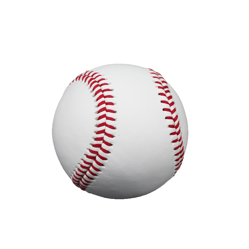 Béisbol personalizado duradero de alta calidad con logotipo de cuero de vaca, 85% de contenido de lana para juegos profesionales