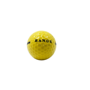 Pelotas de golf duraderas impresas con logotipo personalizado de alta calidad, campo de prácticas Surlyn de 2 piezas con pelota de golf a rayas