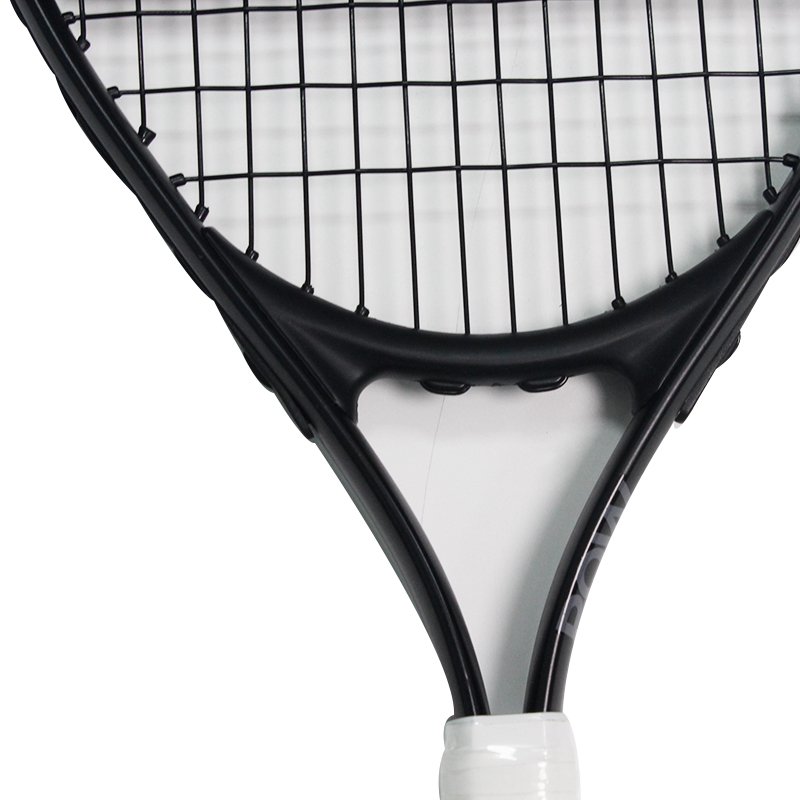 Raqueta de tenis profesional de aleación de aluminio o grafito de carbono, peso ligero, buena elasticidad, superventas, de fábrica