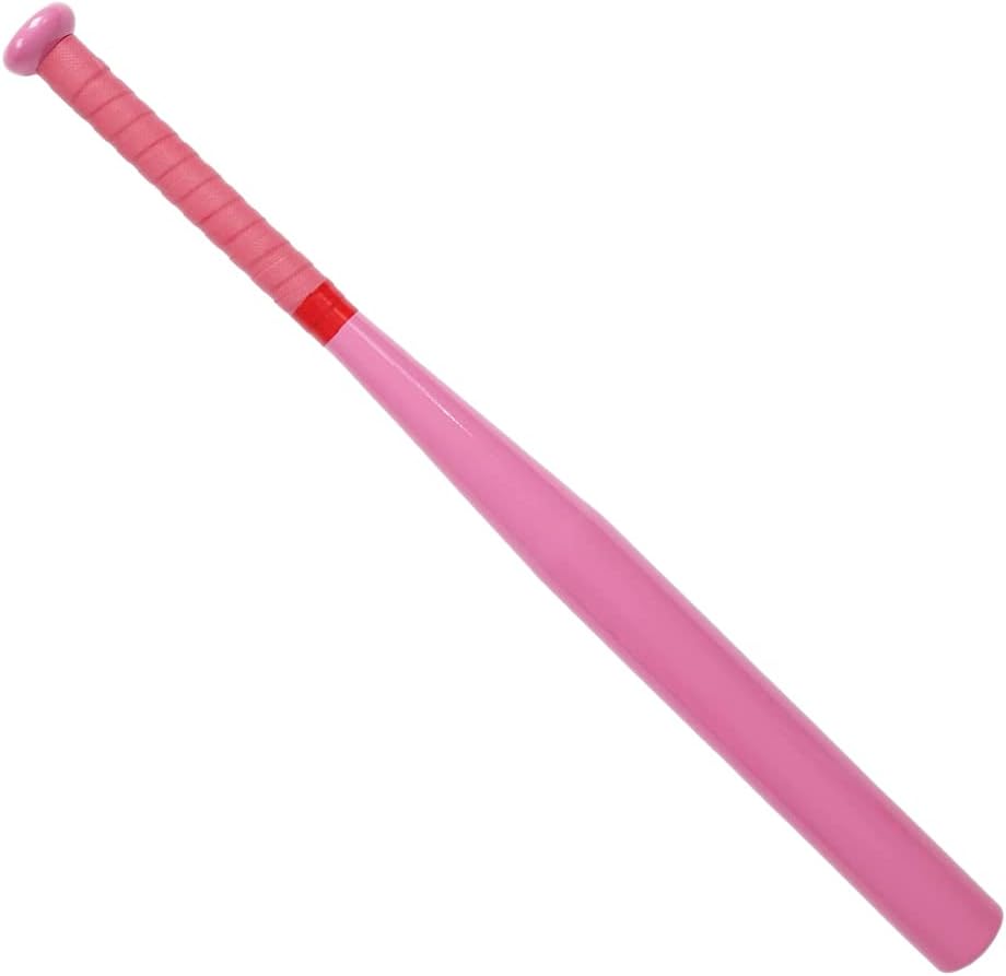 Precio de fábrica Bate de béisbol de aluminio rosa Bate de softbol - 25/28/30/32/34 pulgadas - para T-Ball, autodefensa, entrenamiento y seguridad en el hogar