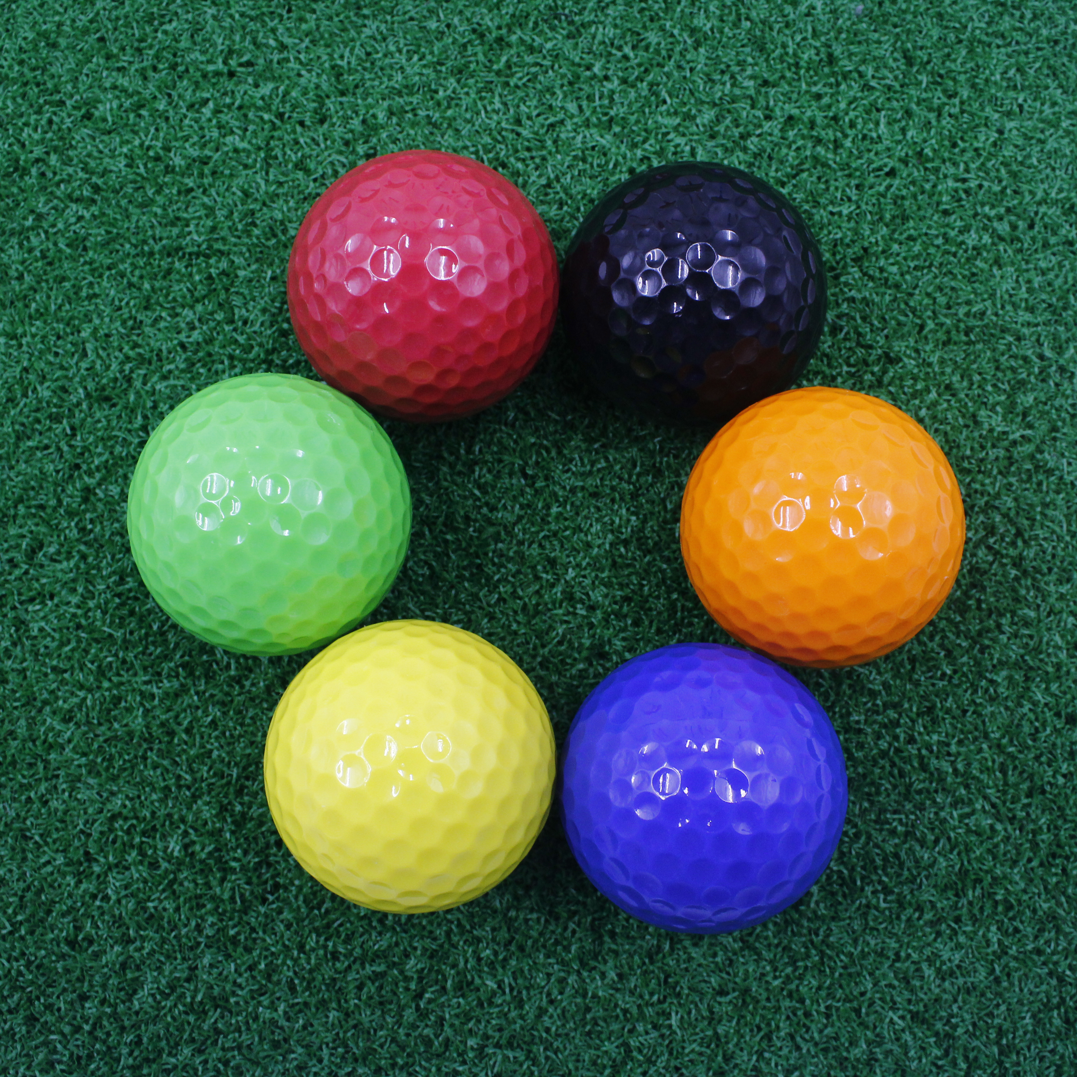 Palos de golf ajustables para niños, putter de golf de aleación de aluminio 6063 para diestros/zurdos, juego de golf para niños de interior/exterior, mini putters de golf, regalo con pelotas de golf de colores