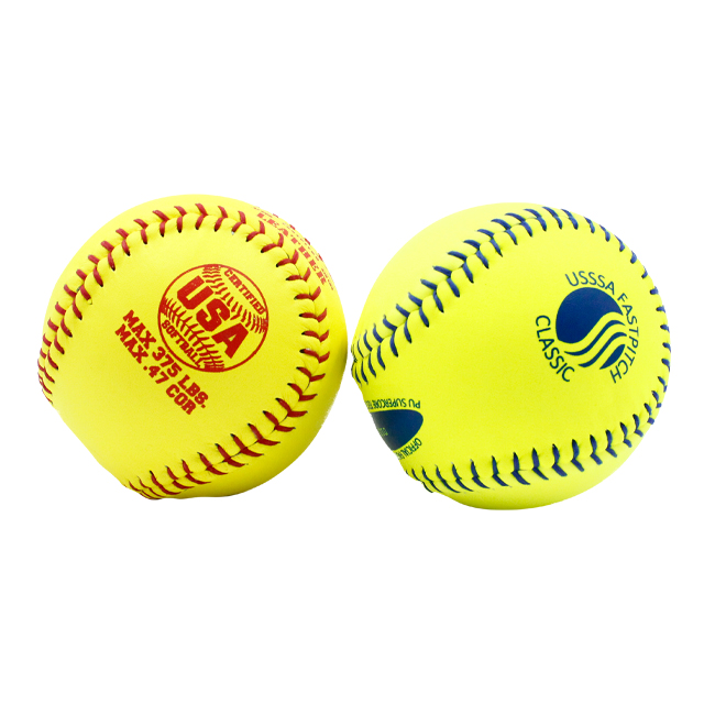 2023 Pelotas de softbol de entrenamiento oficiales de estilo popular, cubo de pelotas de softbol de lanzamiento rápido de 12 pulgadas a la venta