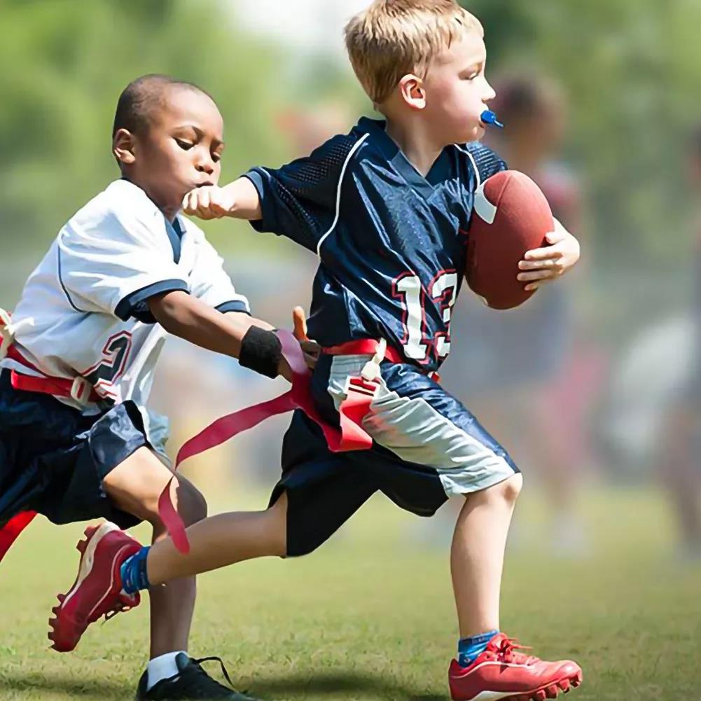 Máquina a precio de fábrica para coser patrones de PVC de tamaño 1 a tamaño 9, se puede personalizar fútbol americano para niños