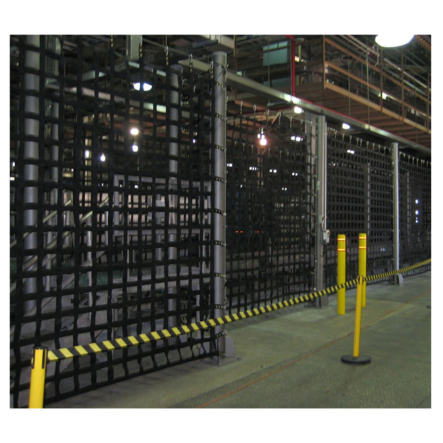 Red de seguridad de protección de correas de correa de almacén de tamaño personalizado resistente a los rayos UV pesados ​​con precio de fábrica 