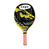 Precio de fábrica, raqueta de tenis de playa, fibra de carbono con núcleo de espuma viscoelástica EVA, Padel de tenis para toda la venta