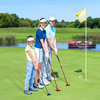 Precio de fábrica, mini putters de golf de colores, Putter bidireccional para niños para golfistas diestros o zurdos, longitud ajustable