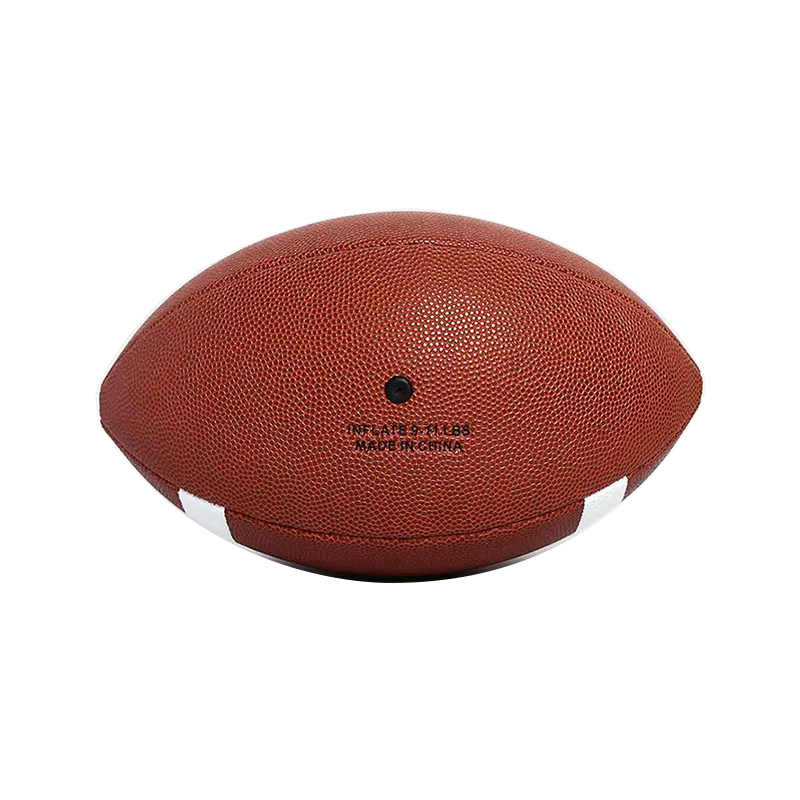 La máquina profesional de precio de fábrica de pelotas cose tamaños 3 a 9, los patrones de PU se pueden personalizar fútbol americano