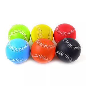 Bola de béisbol de entrenamiento pesada y colorida personalizada para práctica de lanzamiento y lanzamiento