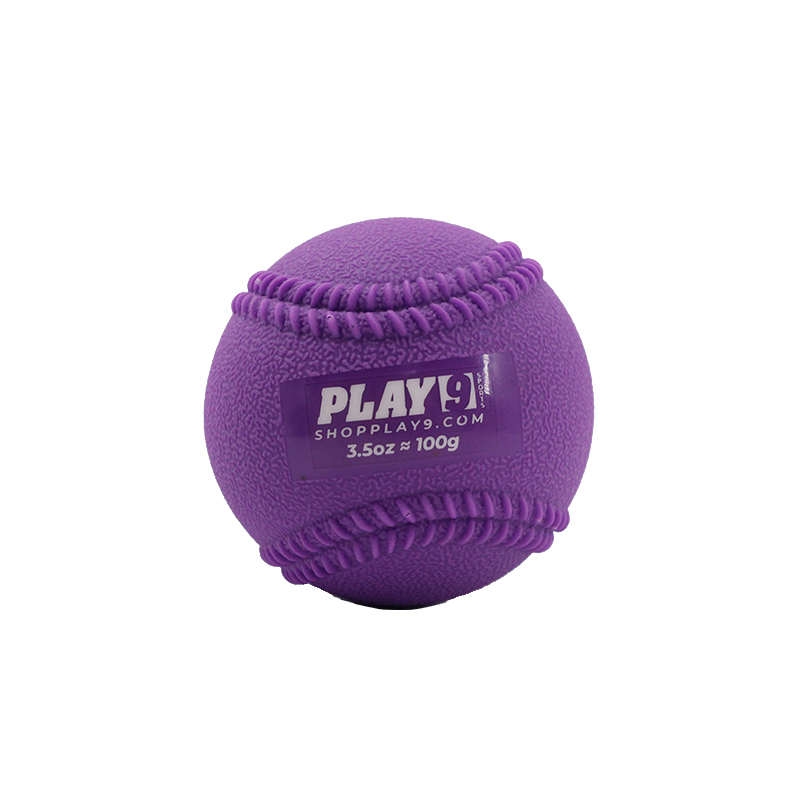 Diseño de béisbol de alta calidad personalizado Material de cuero de PVC Bola plyo Bola llena de arena Bola ponderada de concha suave para entrenamiento de lanzamiento, bateo y bateo