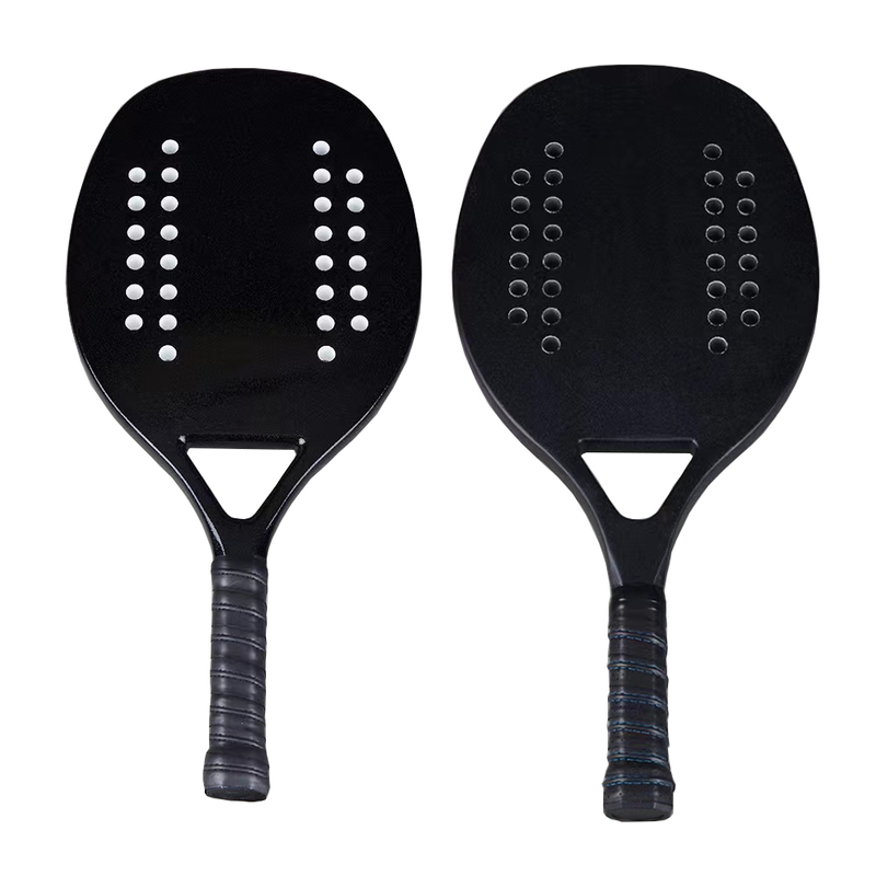 Precio de fábrica, raqueta de tenis de playa, fibra de carbono con núcleo de espuma viscoelástica EVA, Padel de tenis para toda la venta