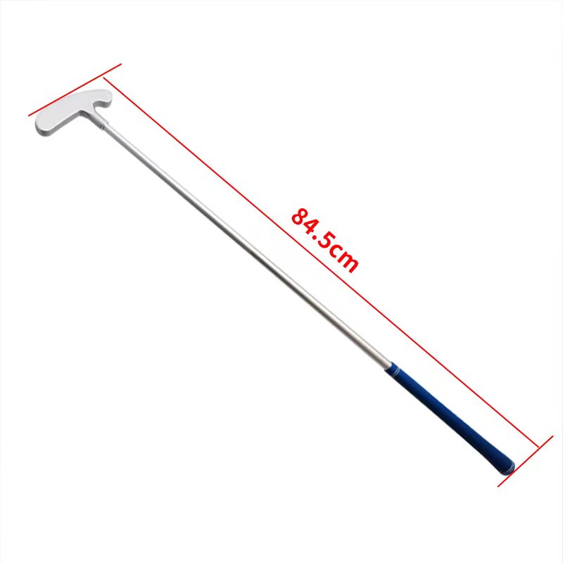 Precio de fábrica Mini Golf Putter de tres secciones 84,5 cm Eje de aleación de aluminio multicolor Cabeza de aleación de zinc Empuñadura de goma para práctica