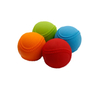 Diseño de béisbol colorido al por mayor con material de cuero de PVC Bola plyo Bola llena de arena Bola ponderada de concha suave