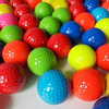 Venta caliente Logotipo personalizado Regalo de promoción Surlyn Mini coloridas pelotas de golf para niños Golf Range Ball con precio de fábrica