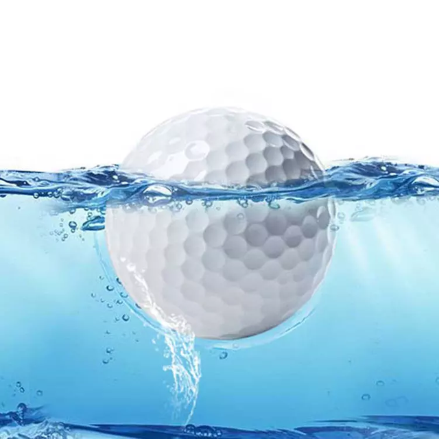 Precio de fábrica OEM, logotipo personalizado de alta calidad, pelota de golf flotante profesional Surlyn, pelotas de golf flotantes, bolas de gama insumergibles