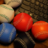 Bola de béisbol de entrenamiento pesada y colorida personalizada para práctica de lanzamiento y lanzamiento