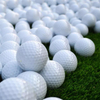 Pelota de golf de entrenamiento Surlyn de 4 piezas de color blanco con logotipo personalizado de alta calidad 